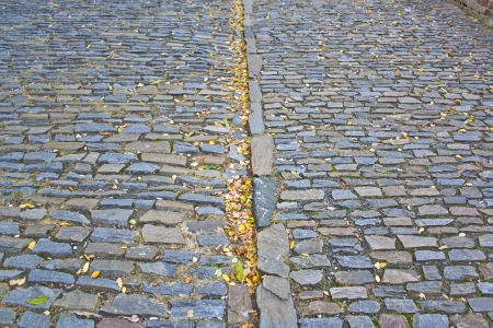 pavement tile linedの写真素材