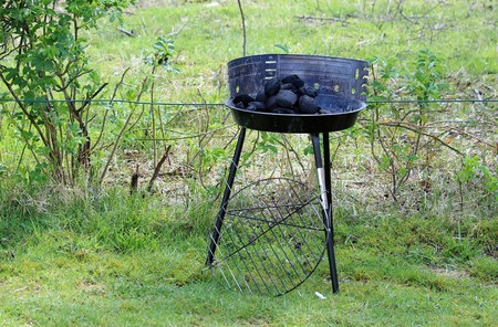 the old grillの写真素材