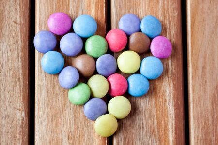 sugar coated chocolate