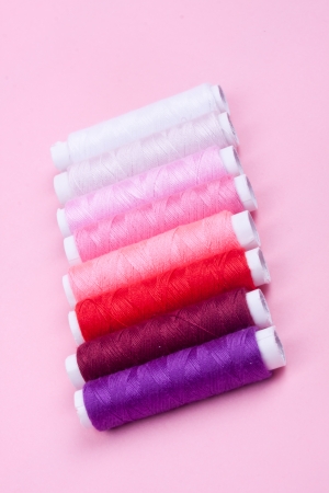 spools with thread