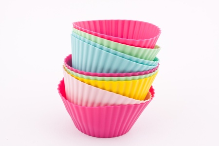 silicone cake cupsの写真素材