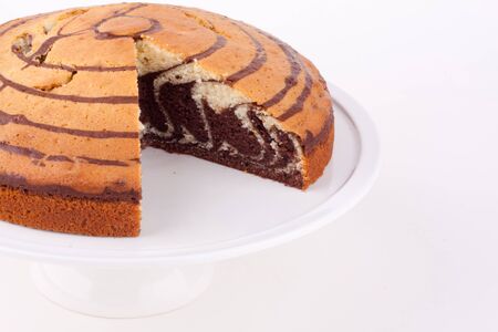 marble cakeの写真素材