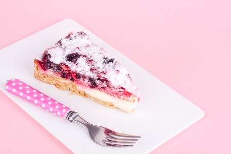 fruit tartの写真素材