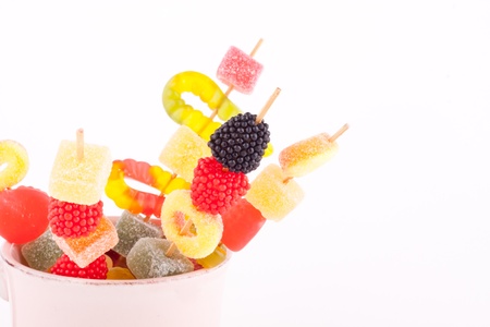 candy skewerの写真素材