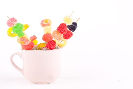 candy skewerの写真素材