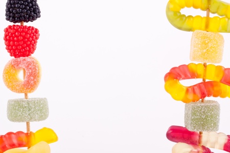 candy skewerの写真素材