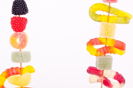 candy skewerの写真素材