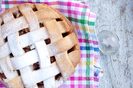 apple tartの写真素材
