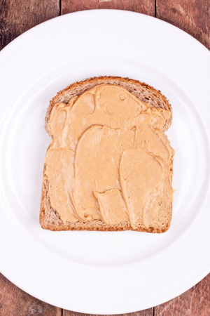 peanut butter breadの写真素材