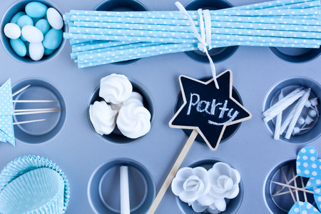 celebration time, party preparationの写真素材