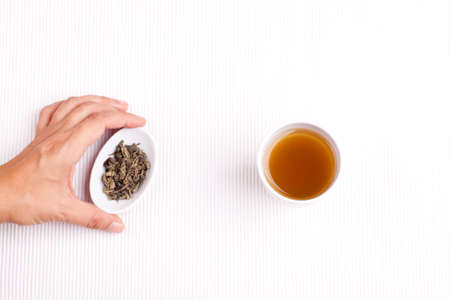 green teaの写真素材