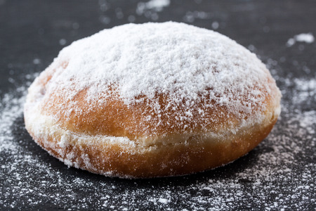 donut with marmaladeの写真素材