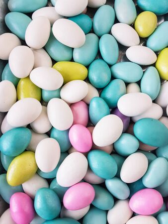 sugar coated almond candies