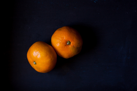 fruits tangerine, mandarin or mandere the fruits still life with styleの写真素材