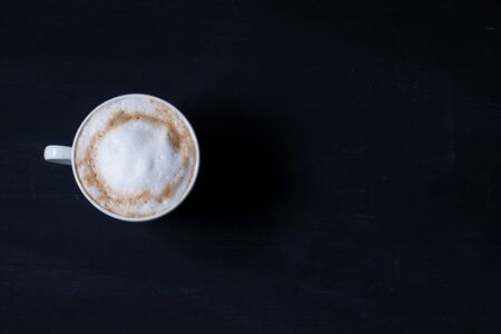 A cup of coffee, latteの写真素材