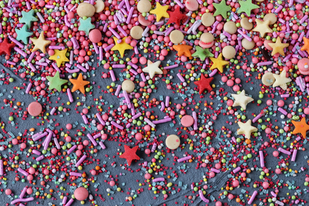 Sugar sprinklesの写真素材