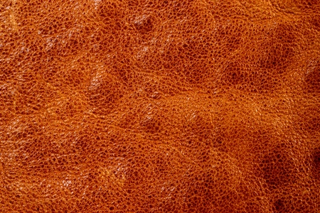 Brown leather texture background.Leather craft. Copy space for text.