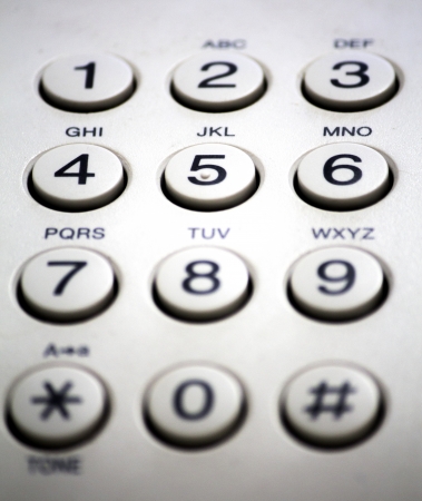 Phone keypad の写真素材