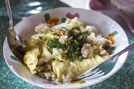 "kaopunpuk" is the local food of uttaradit Thailandの写真素材