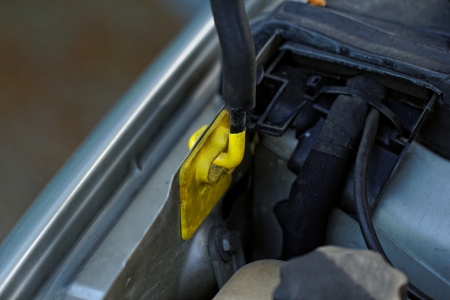 car hood standの写真素材