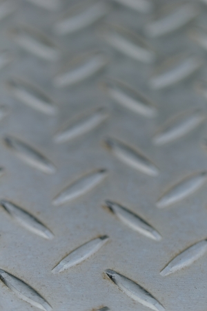 Seamless steel diamond plate textureの写真素材