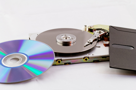 old and modern technics の写真素材