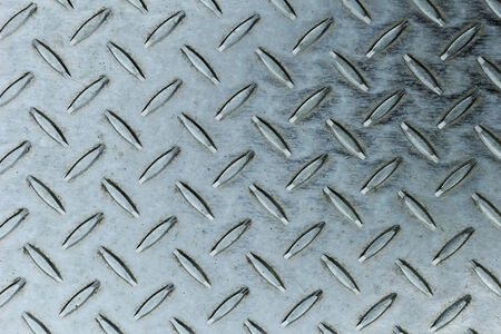 Seamless steel diamond plate textureの写真素材