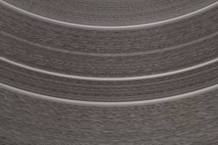vinyl record - close up picture about tracksの写真素材