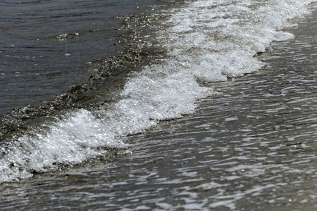 Beautiful landscape of te Greece beach in Thassosの写真素材