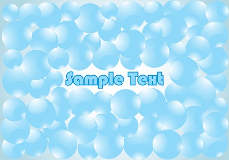 bubbles backgroundのイラスト素材