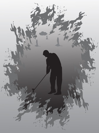 Golfer のイラスト素材