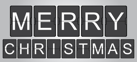 Merry Christmas textのイラスト素材