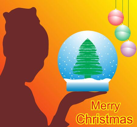 Christmas background のイラスト素材