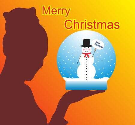 Christmas background のイラスト素材