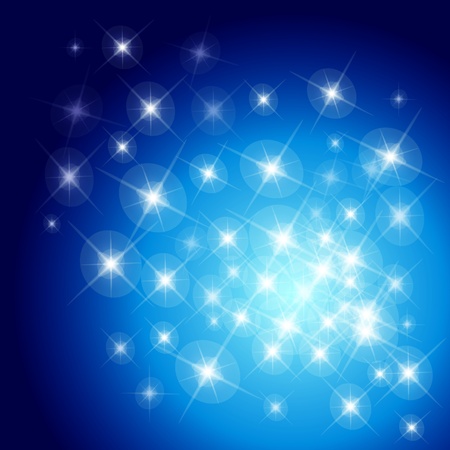 Blue backgroundのイラスト素材