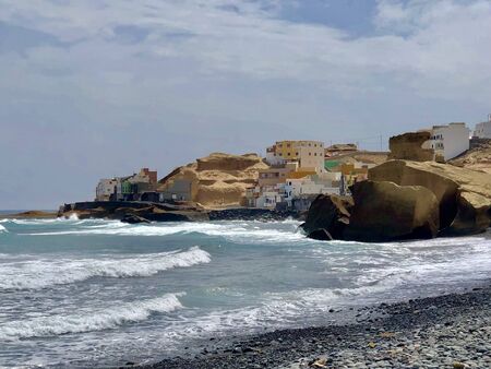 Playa de Tajao. September 2019の写真素材