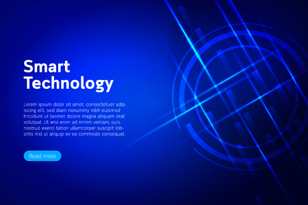 Smart technology modern design - Vectorのイラスト素材