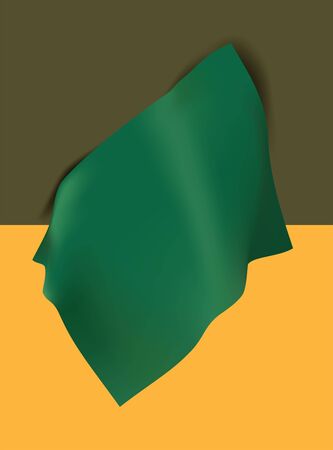 Paper poster or banner on backgroundのイラスト素材