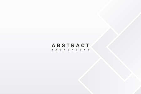 Abstract white background geometric shape for poster, web, landing, page, cover, ad, greeting, card, promotionのイラスト素材
