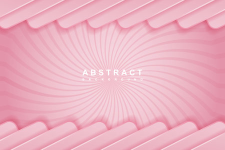 Abstract background with pink and white stripes. Vector illustration. Eps10のイラスト素材