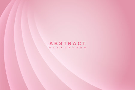 Abstract background with pink waves. Vector illustration for your graphic design.のイラスト素材