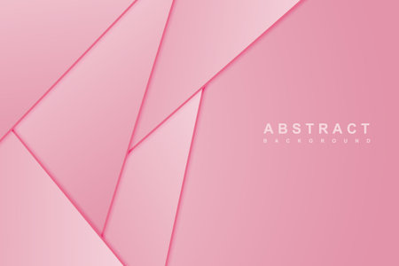 Abstract geometric background with pink triangles. Vector illustration for your design.のイラスト素材