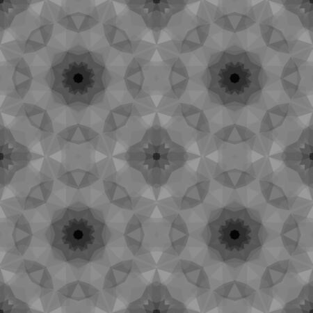 Seamless illustrated pattern in shades of greyのイラスト素材