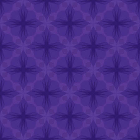 Seamless illustrated pattern in shades of violetのイラスト素材
