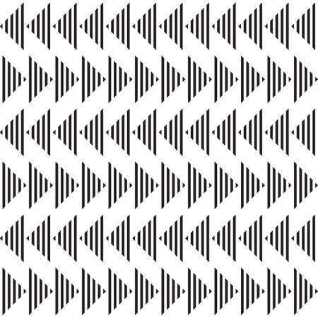 Seamless illustrated pattern - optical illusion - illustration appears to be moving