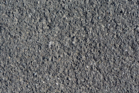 Detail of an asphalt road