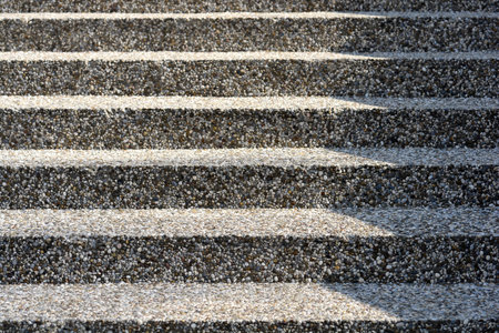 Detail of a gray stairway - abstract wallpaperの写真素材