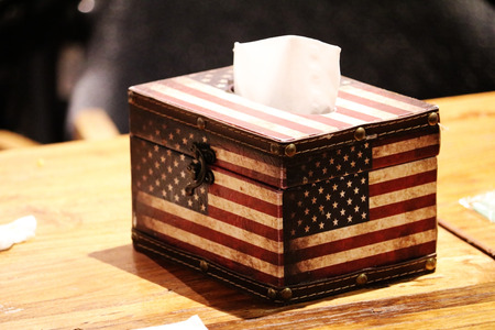 A beautiful Tissue Boxの写真素材