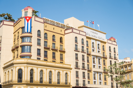 Hotel Central Park (Parque Central) Havana Cuba-のeditorial素材