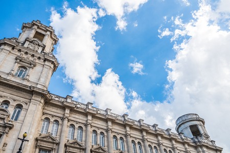 Historic monument building in la Havana Cuba-のeditorial素材
